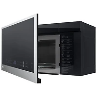 Four à micro-ondes à hotte intégrée avec EasyClean de LG - 2 pi³ - Inox antiempreinte