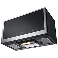 Four à micro-ondes à hotte intégrée avec EasyClean de LG - 2 pi³ - Inox antiempreinte