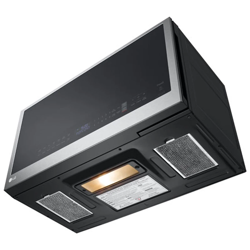 Four à micro-ondes à hotte intégrée avec EasyClean de LG - 2 pi³ - Inox antiempreinte