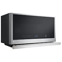 Four à micro-ondes à hotte intégrée avec EasyClean de LG - 2,1 pi³ - Acier inoxydable