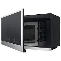 Four à micro-ondes à hotte intégrée avec EasyClean de LG - 2,1 pi³ - Acier inoxydable