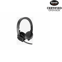 Boîte ouverte - Casque d'écoute Bluetooth Zone Wireless avec micro de Logitech - Noir (981-000853)