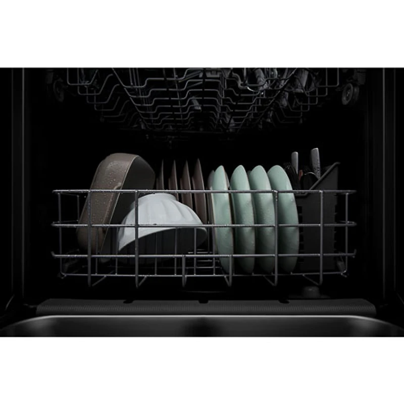 Lave-vaisselle encastrable 24 po 51 dB avec troisième panier de Whirlpool (WDP730HAMZ) - Inox