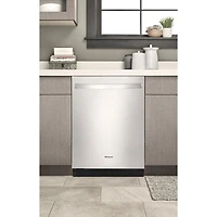 Lave-vaisselle encastrable 24 po 51 dB avec troisième panier de Whirlpool (WDT730HAMZ) - Inox