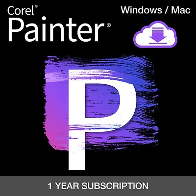 Corel Painter (PC/Mac) - Abonnement de 1 an - Téléchargement numérique