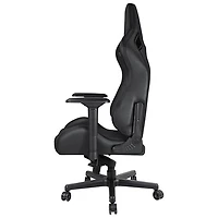 Fauteuil de jeu haut de gamme en cuir véritable Dark Knight d'Anda Seat - Noir