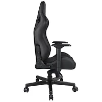 Fauteuil de jeu haut de gamme en cuir véritable Dark Knight d'Anda Seat - Noir