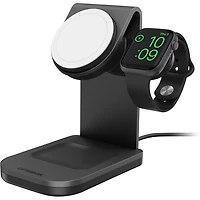 Station de chargement sans fil 3-en-1 de 15 W avec MagSafe d'OtterBox (78-80871) - Noir