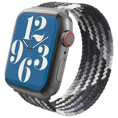 Bracelet de montre tressé de Gear4 pour Apple Watch 42/44/45 mm - Tempête
