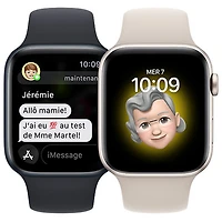Virgin Plus Apple Watch SE (GPS + Cellular) 40mm Midnight Aluminum Case w/ Midnight Sport Band (2022) - Monthly Financing