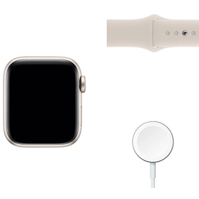 Apple Watch SE 40 mm (GPS + Cell) en aluminium comète avec bracelet sport comète (2022) de Rogers - Financement mensuel