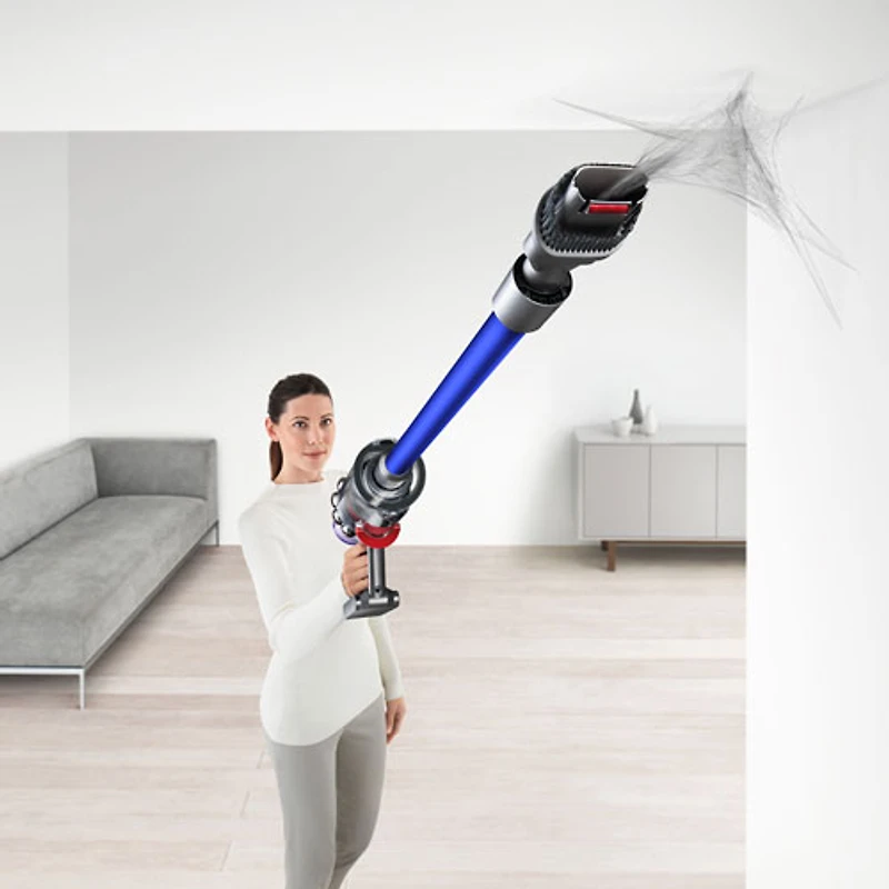 Dyson V10 Allergy Cordless Stick Vacuum - Sprayed Nickel/Blue