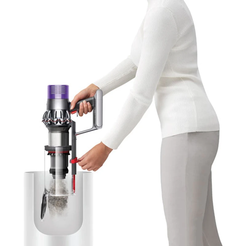 Dyson V10 Allergy Cordless Stick Vacuum - Sprayed Nickel/Blue