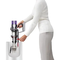 Dyson V10 Allergy Cordless Stick Vacuum - Sprayed Nickel/Blue