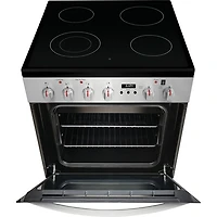 Frigidaire 24" 1.9 Cu. Ft. 4-Element Freestanding Electric Range (FCFE242CAS) - Stainless Steel