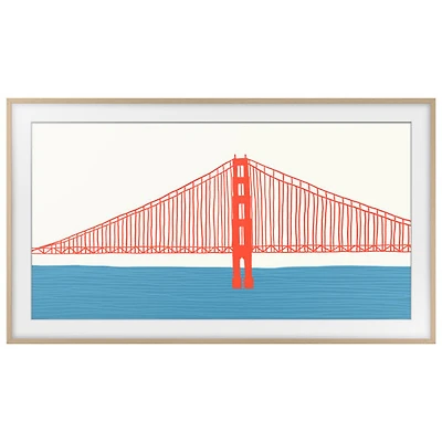 Samsung 85" Frame Bezel for The Frame TV - Brown