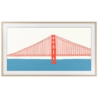 Samsung 85" Frame Bezel for The Frame TV - Brown