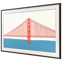 Samsung 85" Frame Bezel for The Frame TV - Brown
