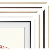 Samsung 85" Frame Bezel for The Frame TV - Brown