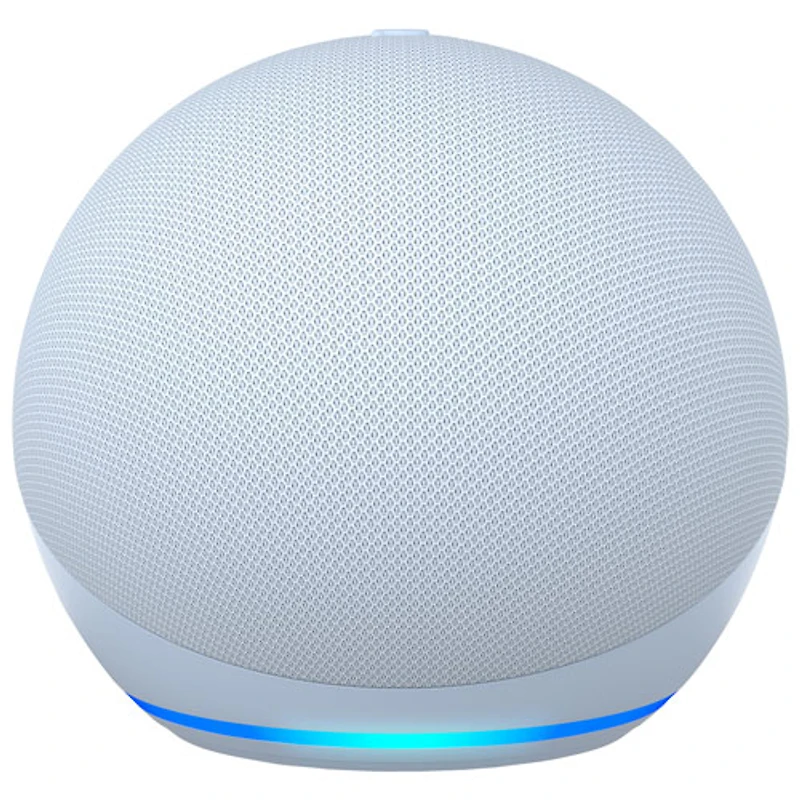 Amazon Echo Dot (5th Gen) Smart Speaker with Clock & Alexa - Cloud Blue