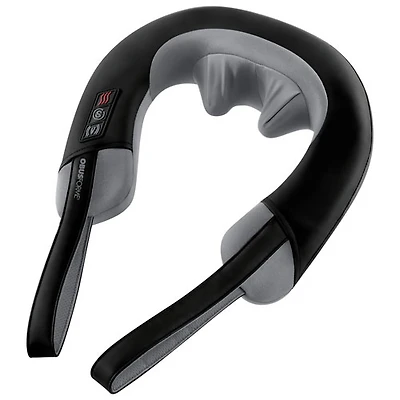 Appareil de massage shiatsu chauffant du cou avec vibration d’ObusForme