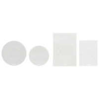 Bose Virtually Invisible 791 In-Wall Speaker - Pair - White