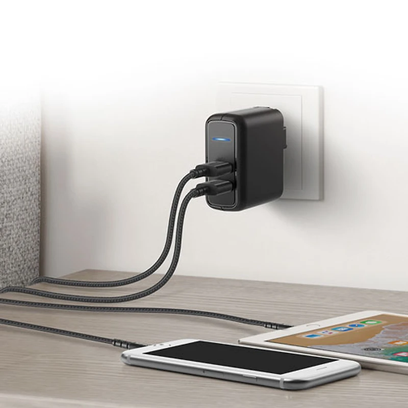 Anker PowerPort 2 Elite 24W 2-Port USB-A Wall Charger (B2023J11-1)