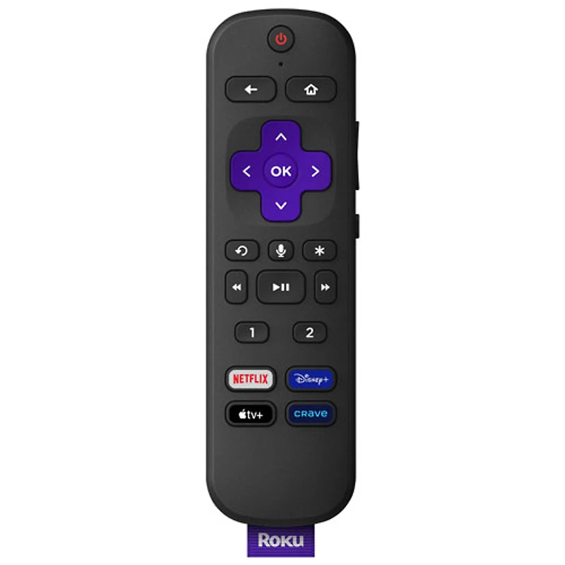 Lecteur Ultra 2022 4K/HDR/Dolby Vision de Roku, télécommande avec batterie rechargeable, commandes vocales mains libres, détecteur de télécommande perdue et écoute privée