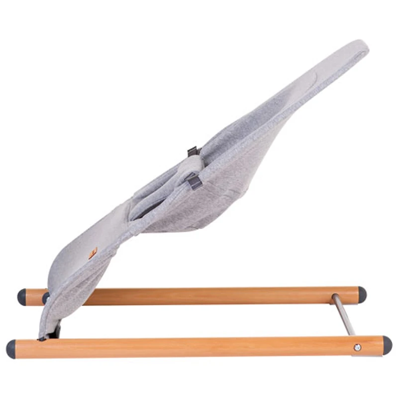 Childhome Evolux Bouncer/Portable Baby Lounger with Breathable Mesh - Jersey Grey