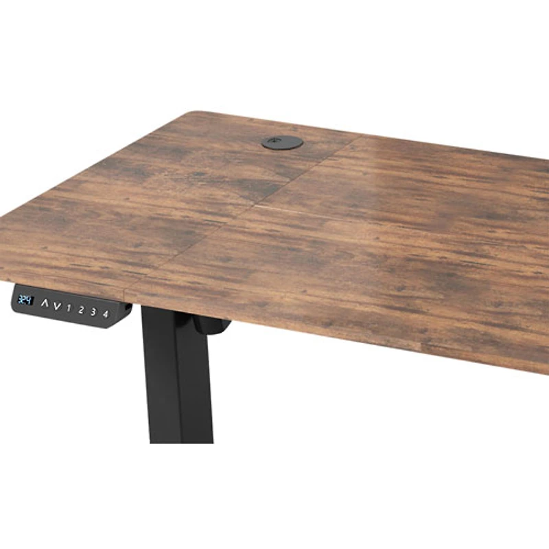 LjubLjana 47" Electric Height Adjustable Sit-Stand Desk - Wood