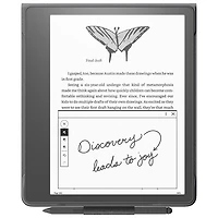 Amazon Kindle Scribe Fabric Folio Cover with Magnetic Attach - Black