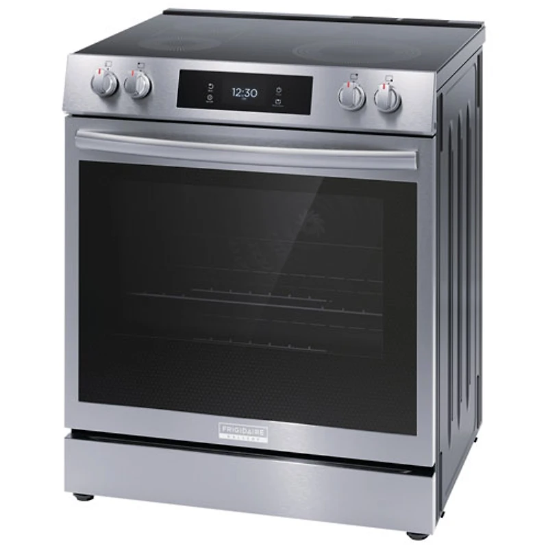 Cuisinière électrique à convection véritable Air Fry 30 po 6,2 pi³ Gallery Frigidaire (GCFE306CBF) - Acier inoxydable