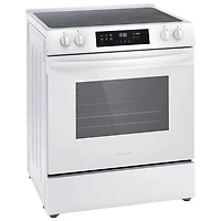Cuisinière électrique autonome 5 éléments 5,3 pi³ 30 po de Frigidaire (FCFE306CAW) - Blanc