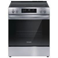 Cuisinière électrique autonome à 5 éléments de 5,3 pi³ 30 po de Frigidaire (FCFE306CAS) - Inox