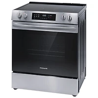 Cuisinière électrique autonome à 5 éléments de 5,3 pi³ 30 po de Frigidaire (FCFE306CAS) - Inox