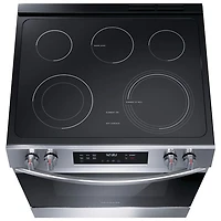 Cuisinière électrique autonome à 5 éléments de 5,3 pi³ 30 po de Frigidaire (FCFE306CAS) - Inox
