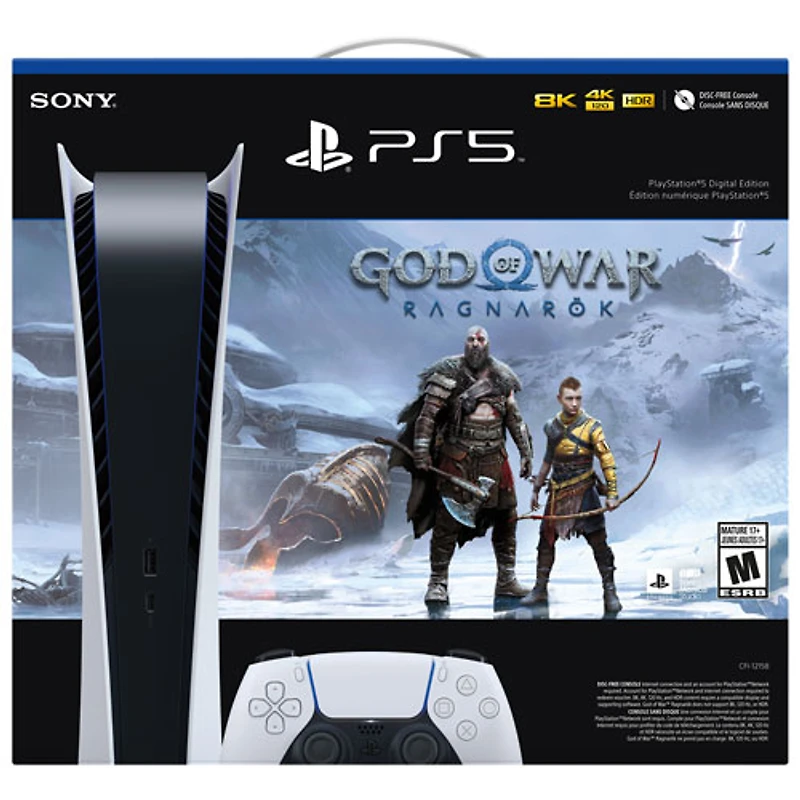 PlayStation 5 Digital Edition God of War Ragnarok Bundle