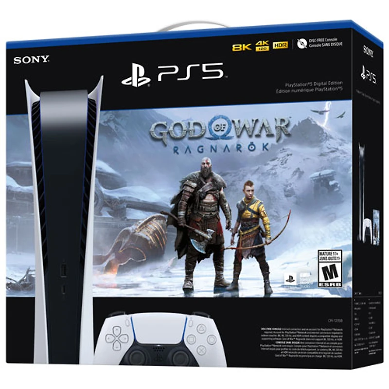 PlayStation 5 Digital Edition God of War Ragnarok Bundle