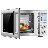 Remis à neuf (bon état) Micro-ondes de 1,2 pi³ à fermeture en douceur Smooth Wave de Breville (RM-BMO850BSS1BCA1) - Acier inoxydable brossé - Remis à neuf par Breville