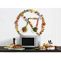 Remis à neuf (Bon état) - Micro-ondes 3-en-1 à convection avec friture à air chaud Combi Wave de Breville - 1,1 pi³ - Remis à neuf par Breville