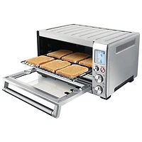 Remis à neuf (bon état) - Four grille-pain à convection Smart Oven Pro de Breville - 0,8 pi³/22,7 l - Acier inoxydable brossé - Remanufacturé par Breville