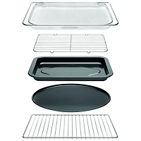 Remis à neuf (bon état) - Four grille-pain à convection et friteuse à air chaud Smart Oven de Breville - 0,8 pi³/22,6 l - Acier inoxydable brossé - Remanufacturé par Breville