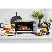 Refurbished (Good) - Breville Smart Oven Air Fryer Convection Toaster Oven - 0.8 Cu. Ft./22.6L - Black Stainless Steel - Remanufactured by Breville