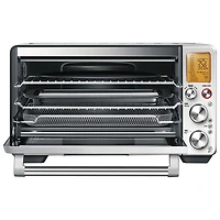 Refurbished (Good) - Breville Smart Oven Air Fryer Pro Convection Toaster Oven - 1 Cu. Ft./28.3L - Brushed Stainless Steel - Remanufactured by Breville