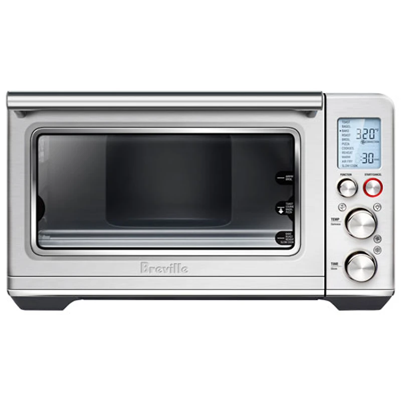 Remis à neuf (bon état) - Four grille-pain à convection et friteuse à air chaud Smart Oven de Breville - 0,8 pi³/22,7 l - Coquille d'huître - Remanufacturé par Breville
