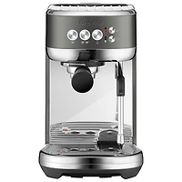 Refurbished (Good) - Breville Bambino Plus Automatic Espresso Machine - Black Stainless Steel - Remanufactured by Breville