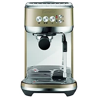 Remis à neuf (bon état) - Machine à expresso automatique Bambino Plus de Breville - Champagne royal - Reconditionné par Breville