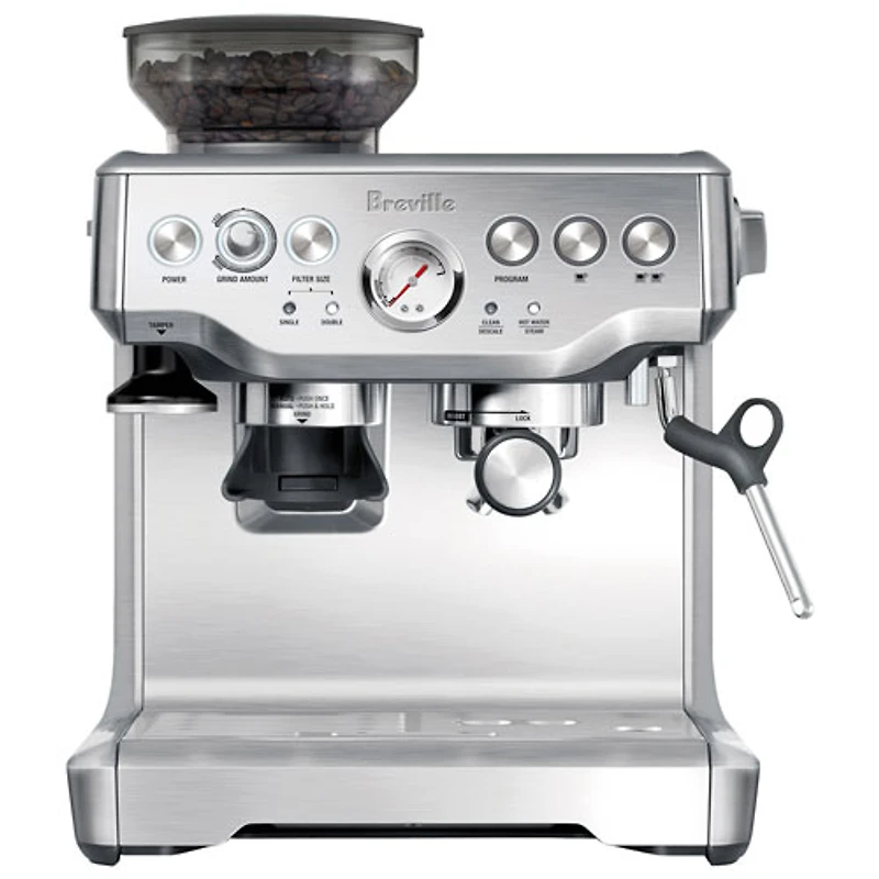 Refurbished (Good) - Breville Barista Express Manual Espresso Machine - Brushed Stainless Steel - Remanufactured by Breville