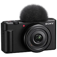 Sony ZV-1F Content Creator Vlogger 20.1MP Digital Camera - Black
