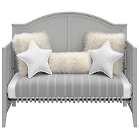 Lit de bébé transformable 5-en-1 Wilfred de Graco - Gris galet